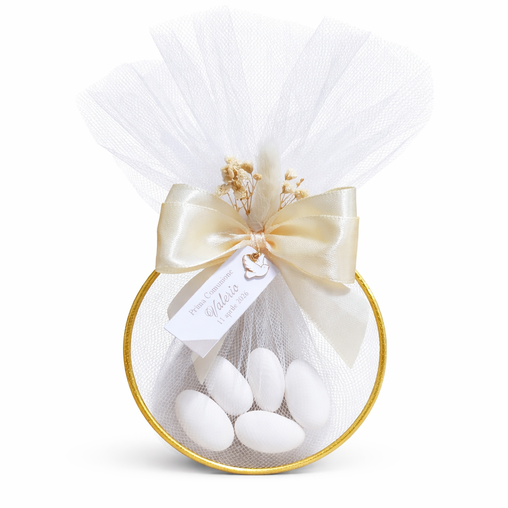 Cerchio Dorato Comunione - Cresima - Battesimo