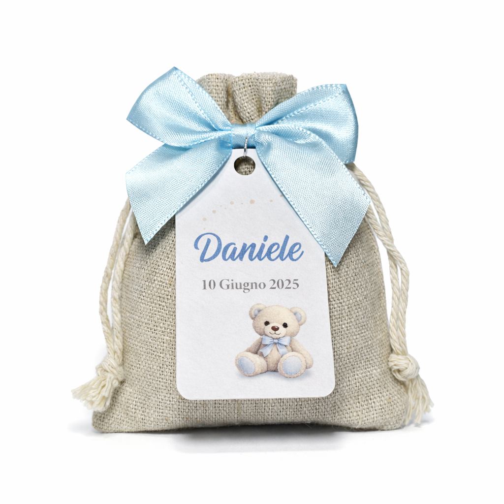 Sacchetto iuta Maschile